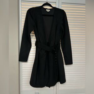 Black JASON WU Suede Dress